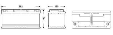 BATTERIJ DETA AGM DK1050