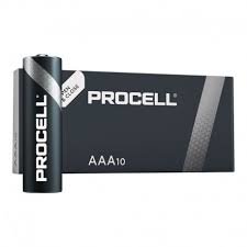 DURACELL PROCELL SIZE AAA/LR3  10ST   