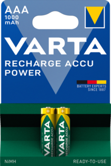 VARTA AAA Nimh 1000mAh  R2U (2)    