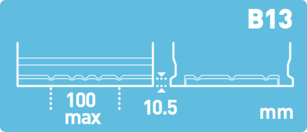 BATTERIJ  EXIDE AGM EK1060
