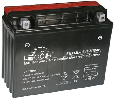 Leoch motobatterij EBX18L-BS