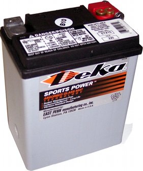 Deka motobatterij ETX15