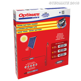 OptiMate SOLAR + 80W Solar Panel