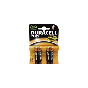 Duracell MN2400/AAA ALKALINE 100% PLUS POWER