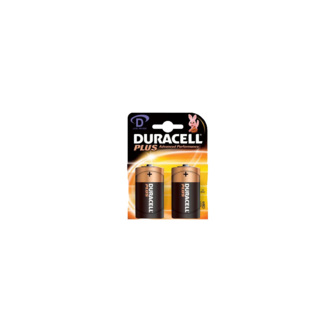 DURACELL MN1300/D ALKALINE 100% PLUS POWER 