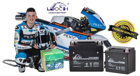 Leoch motobatterij EBX14AH-BS