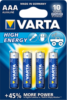 VARTA HIGH ENERGY AAA BLIS (4)