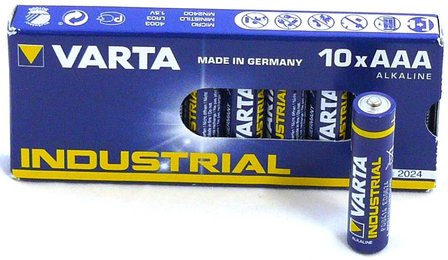 VARTA INDUSTRIAL SIZE AAA/LR03  10ST