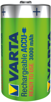 VARTA D Nimh 3000mAh R2U (2) 