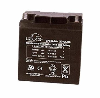 AGM BATTERIJ LEOCH 12V - 26AH