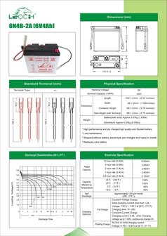 BATTERIJ 6N4B-2A