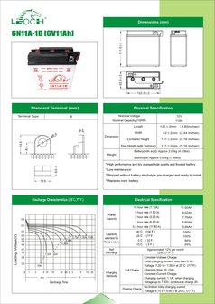 Batterij 6N11A-1B