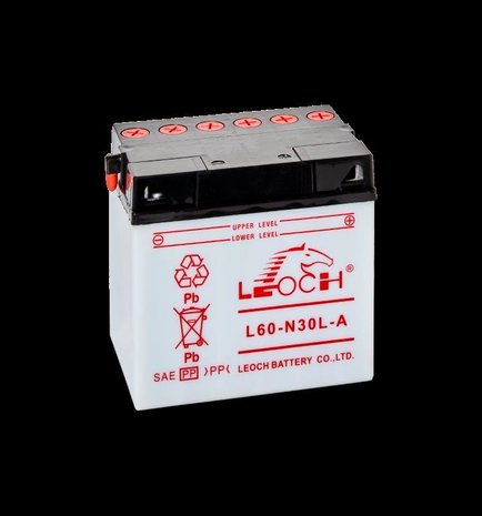 Leoch motobatterij L60-N30L-A