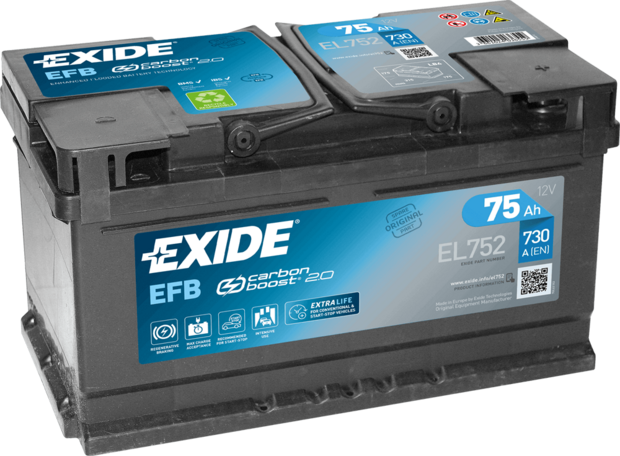 EXIDE EFB EL752
