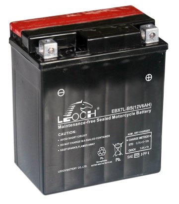 Leoch motobatterij EBX7L-BS