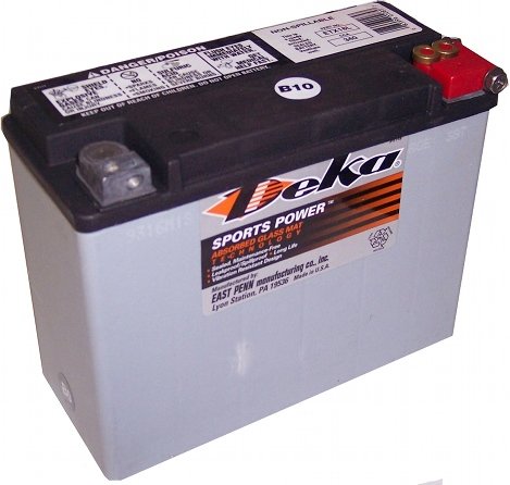 DEKA motobatterij ETX18L