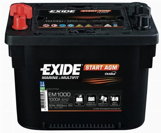 EXIDE START AGM EM1000