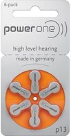 VARTA P13 'ORANJE' POWER ONE HEARING AID